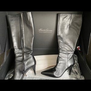 Kenneth Cole Black Dream Date Boots Size 7